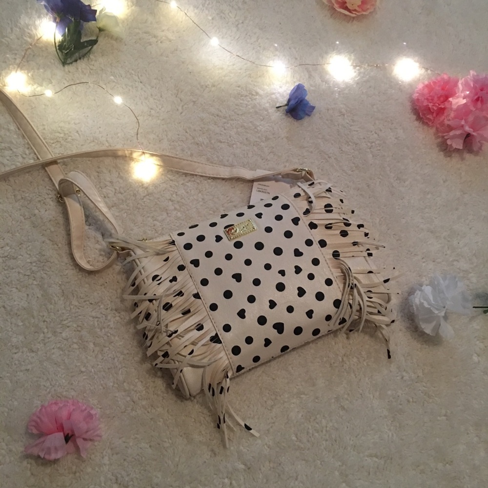 NWT BETSEY JOHNSON Fringe Bag